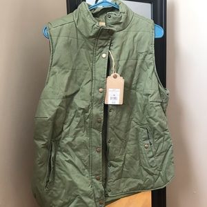Green utility vest